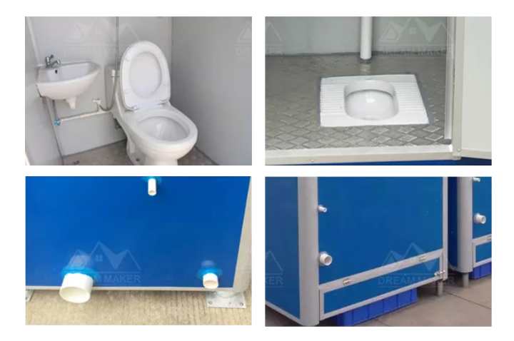 outdoor mobile public movable portable toilet