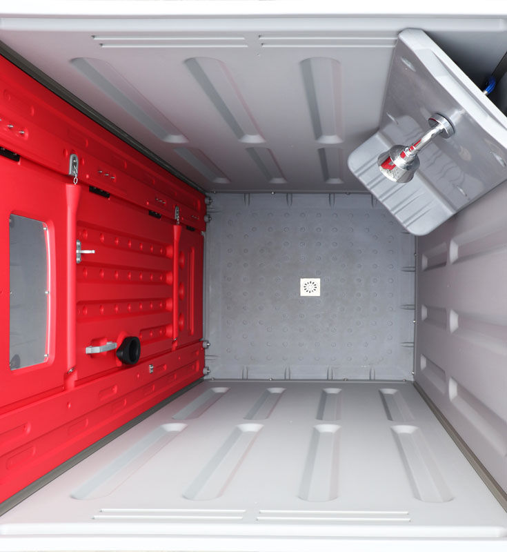 portable toilets 