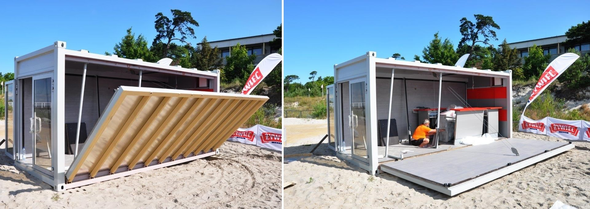  Party container house 