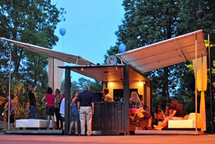  Party container house 