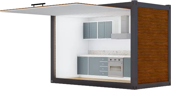 mobile kitchen layout