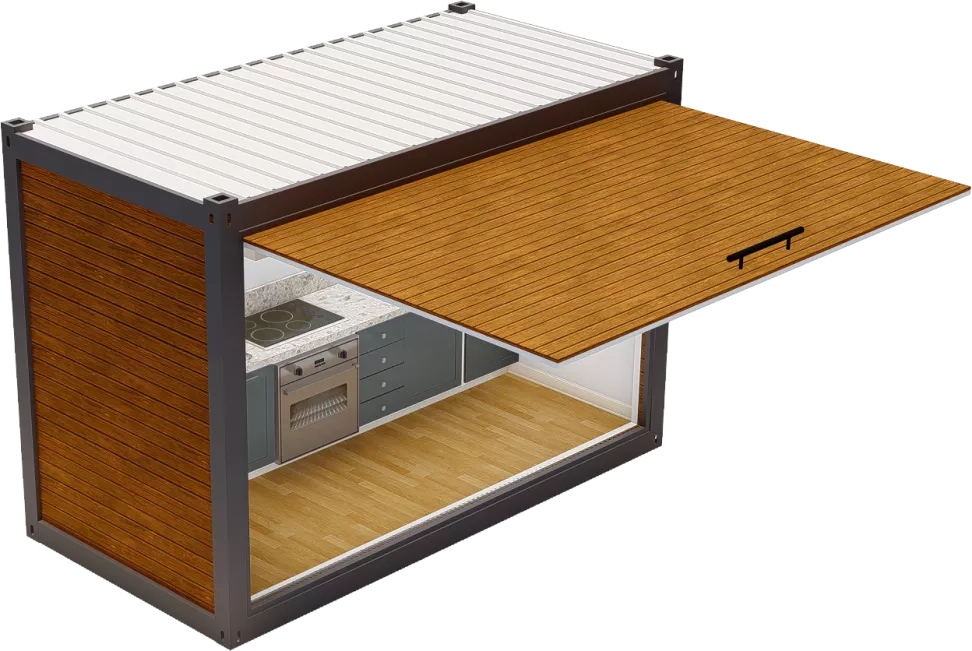 mobile kitchen layout
