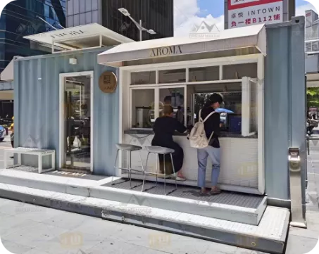 Container Coffee Shop Project Case