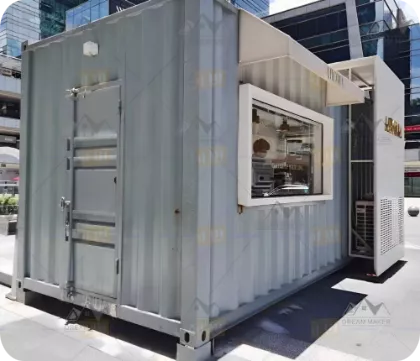 Container Coffee Shop Project Case