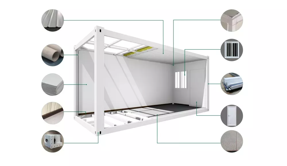 Casa contenedor modular