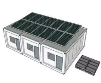 Solar Panel Expandable Container layout