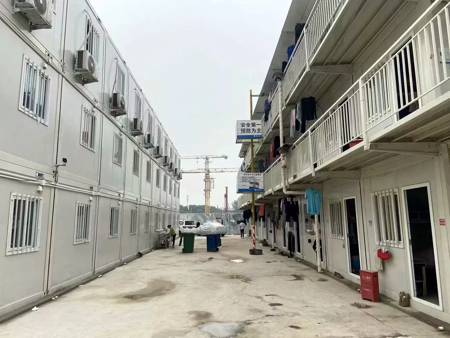 Z-Type Foldable Container Houses case