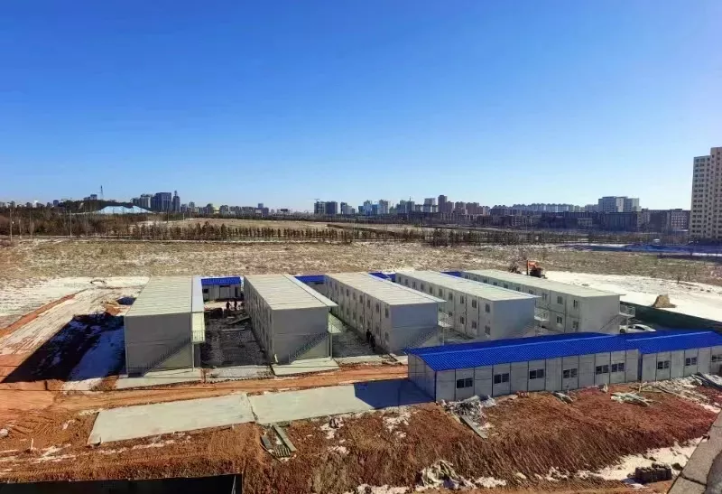 Z-Type Foldable Container Houses case