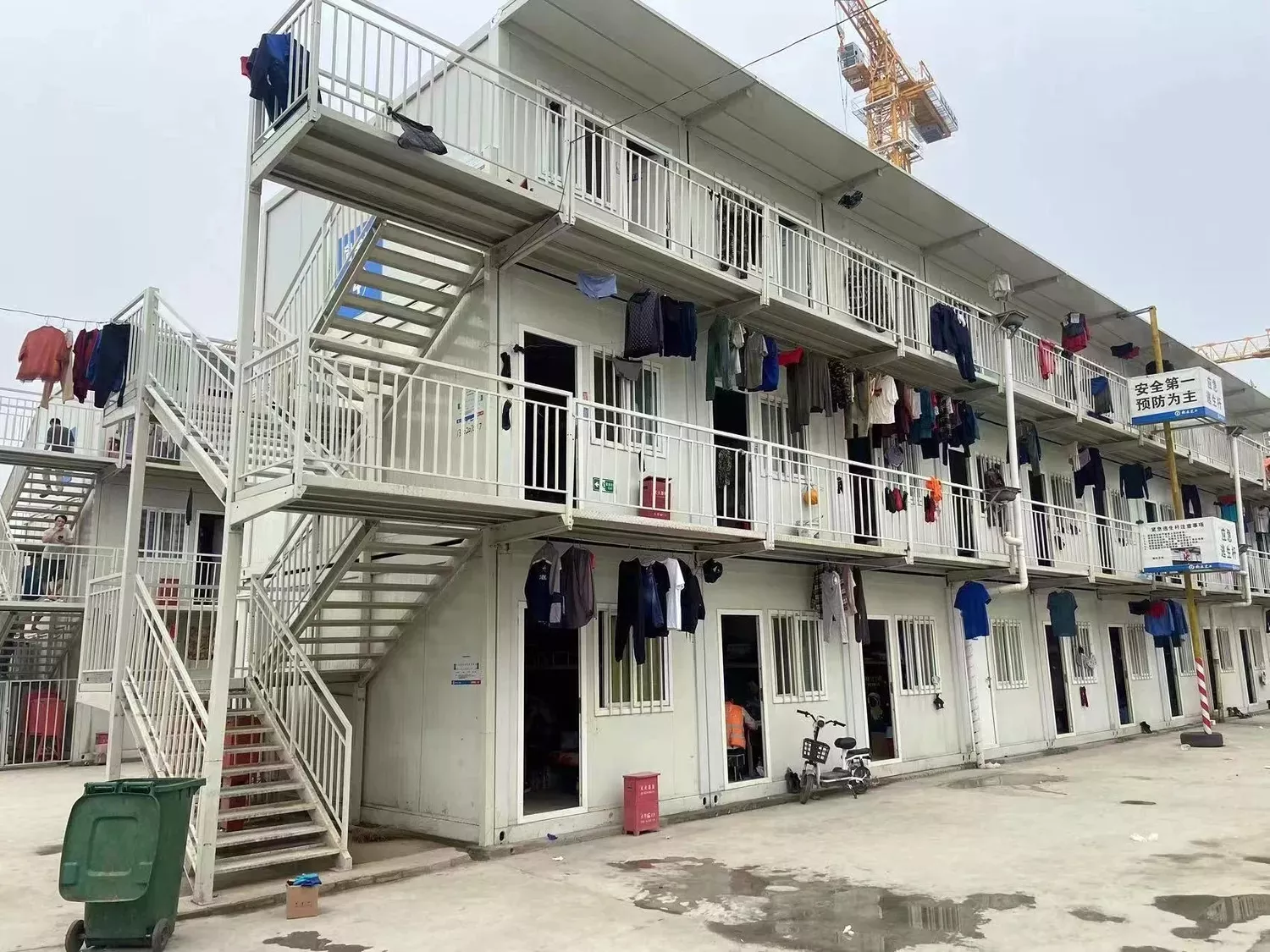 Z-Type Foldable Container Houses case