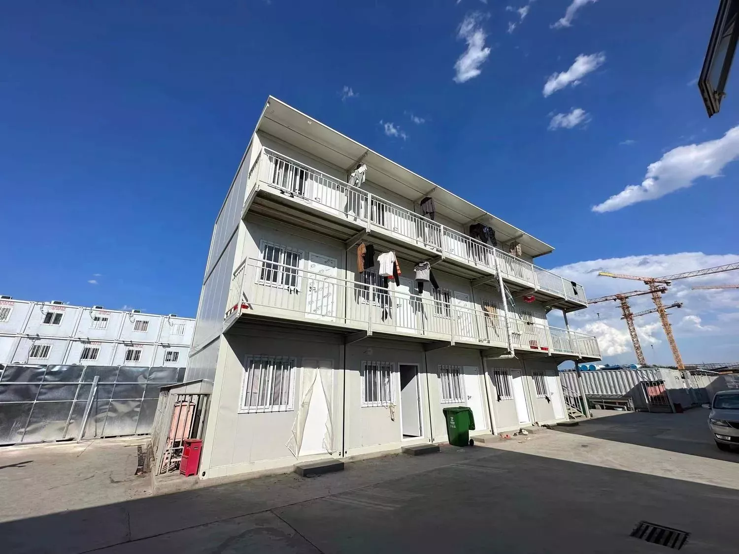 Z-Type Foldable Container Houses case