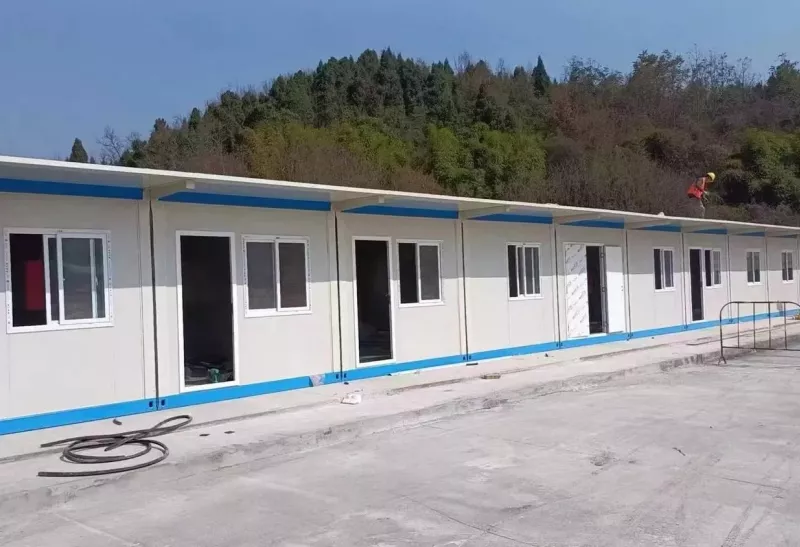 Z-Type Foldable Container Houses case