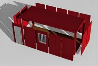 Detachable Container House installation