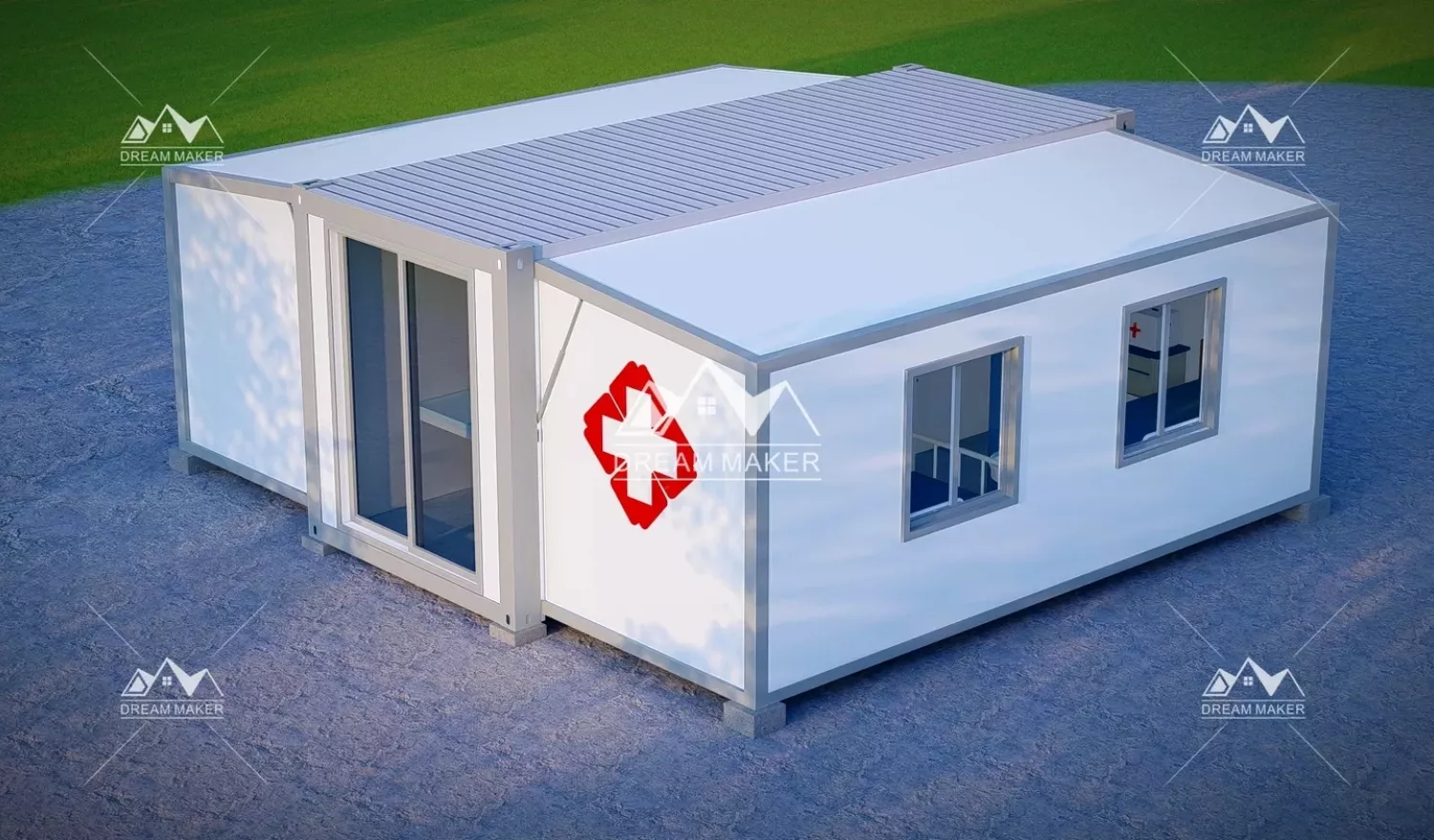 Layout of Container Hospital