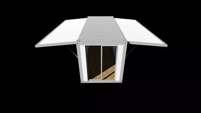 Expandable Container House installation