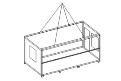 Folding Container House installation