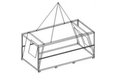 Folding Container House installation