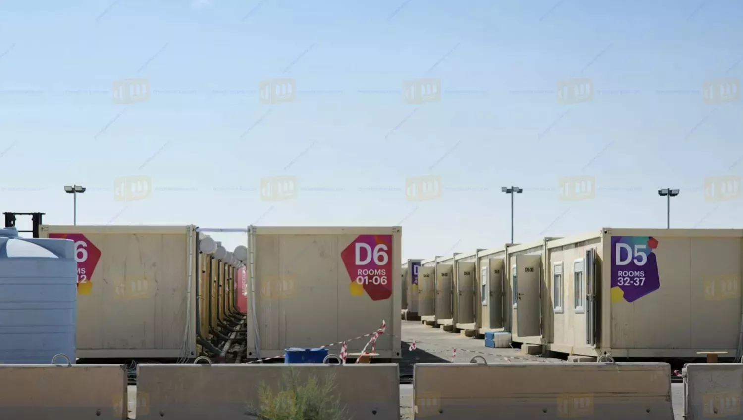 Qatar Container Fan Village Show